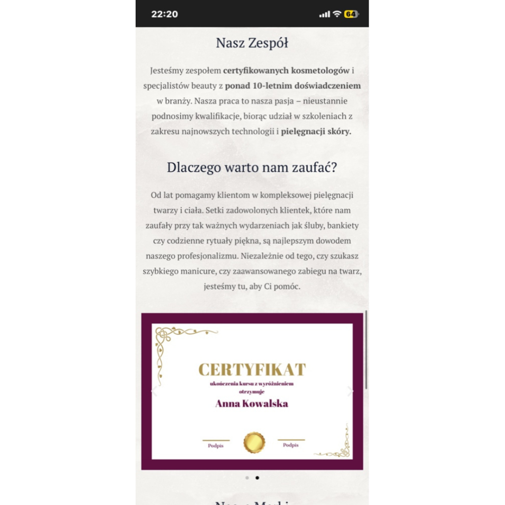 Podkreśl swój profesjonalizm. Tworzenie stron dla ekspertów - igonet.pl Igor Michalski.