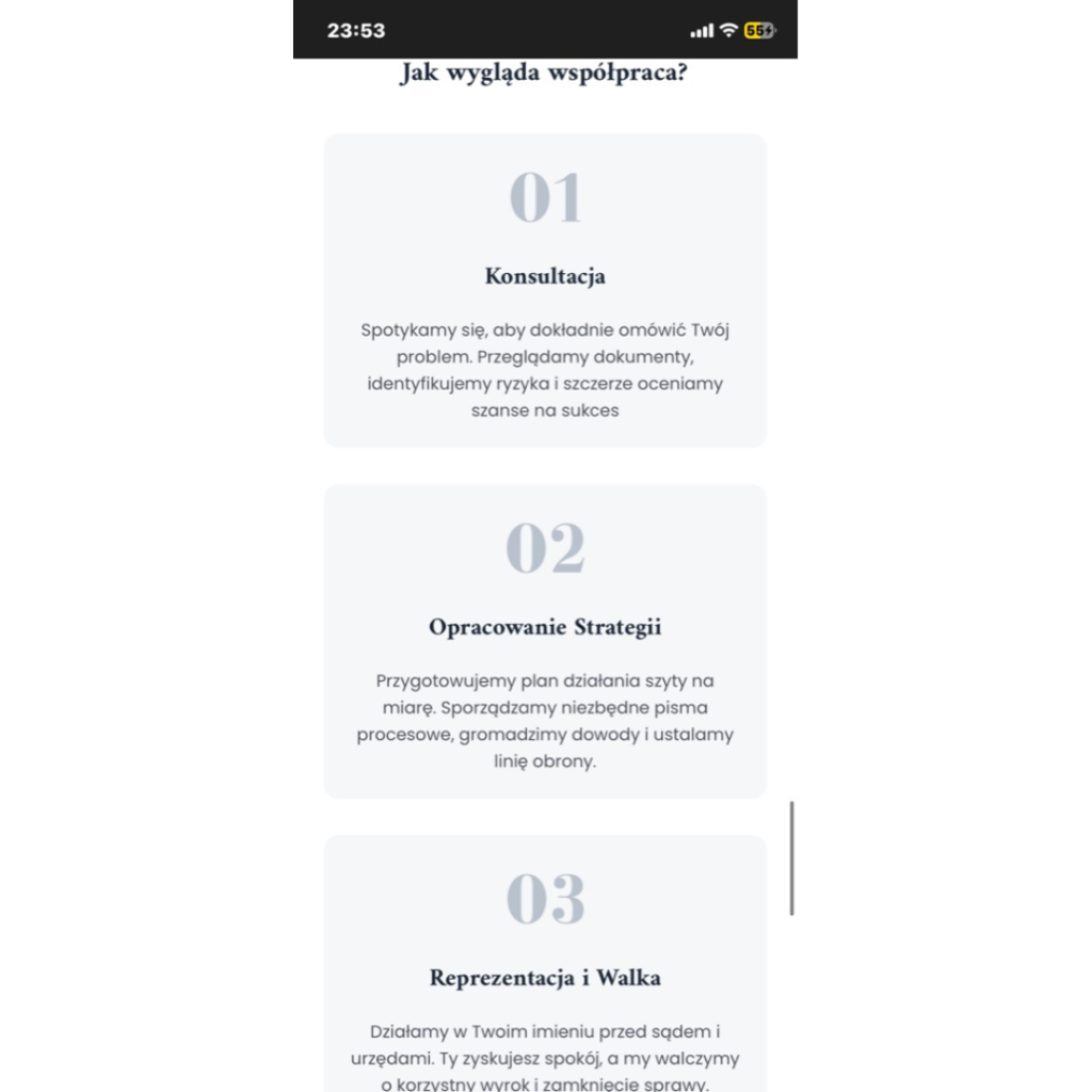 Strategiczne projektowanie stron internetowych dla prawników i kancelarii -igonet.pl